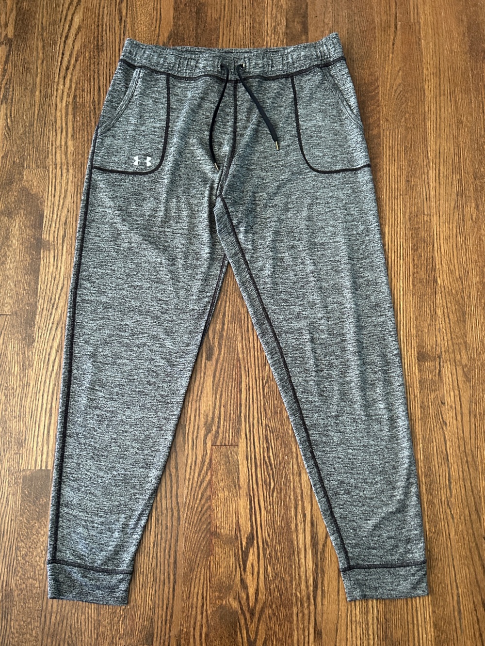 Under Armour Heather Charcoal Gray Tech Twist Joggers size XL